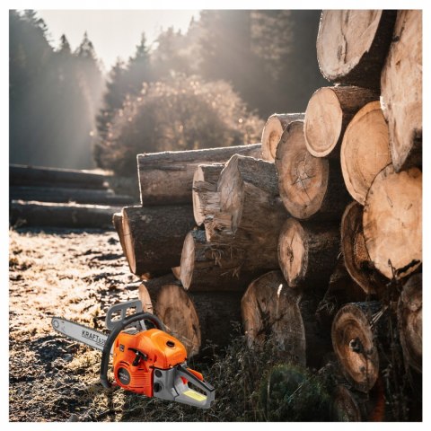 PIŁA SPALINOWA PILARKA ŁAŃCUCHOWA 5,9km 2x łańcuch/prowadnica Mocna XXL