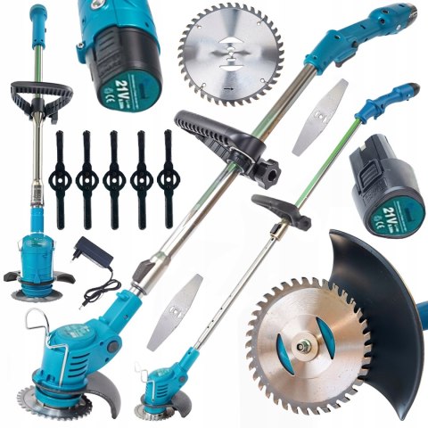 PODKASZARKA AKUMULATOROWA ELEKTRYCZNA KOSA WYKASZARKA DO TRAWY 12V MOCNA