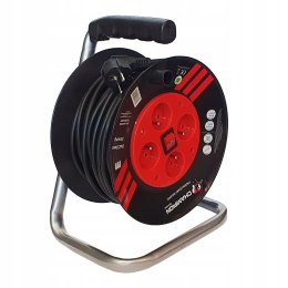 Pp 25m 3x2,5 PRZEDŁUŻACZ BĘBNOWY NA BĘBNIE ZWIJAK