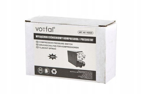 REDUKTOR CIŚNIENIOWY WYŁĄCZNIK PRESOSTAT KOMPRESOR