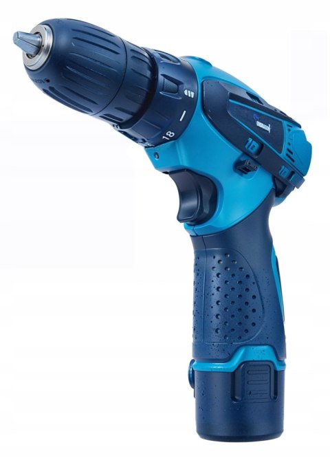 WIERTARKO WKRĘTARKA AKUMULATOROWA WKRĘTARKA 2xAKU NASADKI BITY WIERTŁA MOC