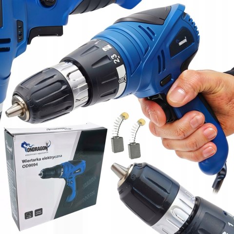 WIERTARKO WKRĘTARKA ELEKTRYCZNA SIECIOWA 950W MOCNA WYTRZYMAŁA WIERTARKA