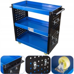 WÓZEK WARSZTATOWY NARZĘDZIOWY SERWISOWY SZAFKA ZE ŚCIANKAMI ŚCIANKI HAKI