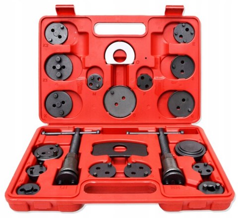 ZESTAW DO WYCISKANIA TŁOCZKÓW HAMULCOWYCH 21 EL