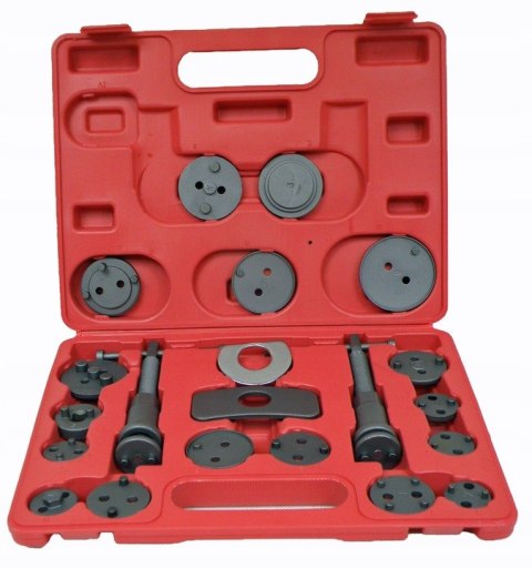 ZESTAW DO WYCISKANIA TŁOCZKÓW HAMULCOWYCH 21 EL