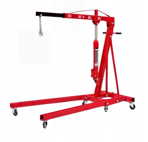 ŻURAW WARSZTATOWY PODNOŚNIK DO SILNIKOW DŹWIG 2T STOJAK SKŁADANY STABILNY