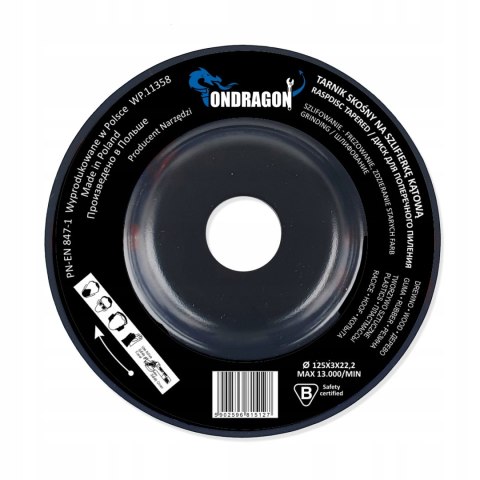 FL TARCZA DO SZLIFOWANIA DREWNA TARNIK płaska 125