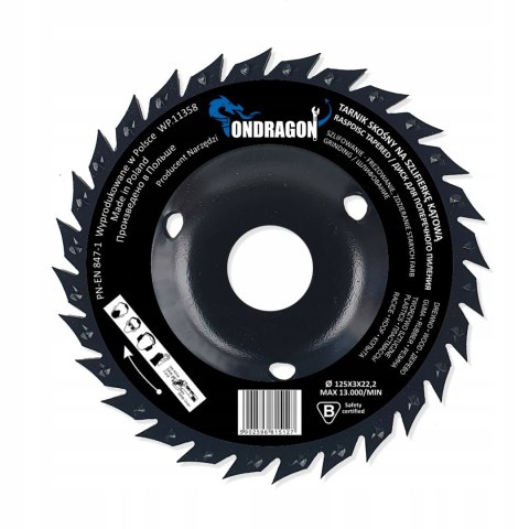 FLT TARCZA DO SZLIFOWANIA DREWNA TARNIK płaska 125