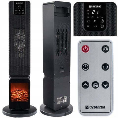 Grzejnik elektryczny ceramiczny Powermat PM-GKL-3500DLK 2500 W