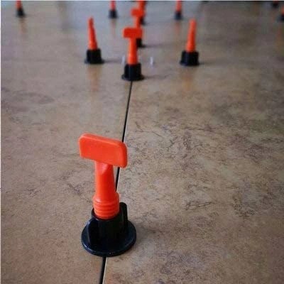 KLIPSY v.2 50szt SYSTEM POZIOMOWANIA PŁYTEK +KLUCZ