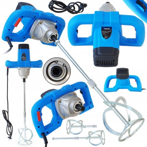 MIESZADŁO ELEKTRYCZNE DO ZAPRAW 2x MIESZALNIKI MOC