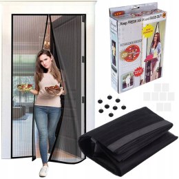 MOSKITIERA MAGNETYCZNA SIATKA NA DRZWI MAGNES