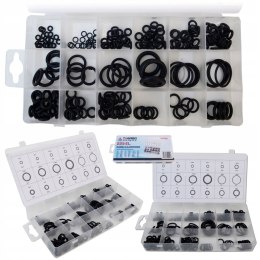 ORINGI USZCZELKI GUMKI 225 ZESTAW ORINGÓW KASETKA