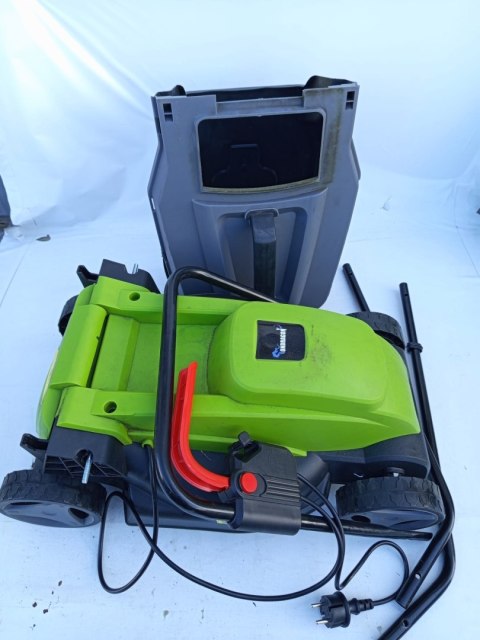 OUTLET W162 2400W KOSIARKA ELEKTRYCZNA DO TRAWY LEKKA DUŻY KOSZ 30L REGULAC