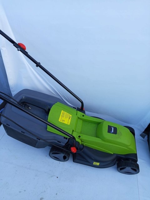 OUTLET W162 2400W KOSIARKA ELEKTRYCZNA DO TRAWY LEKKA DUŻY KOSZ 30L REGULAC