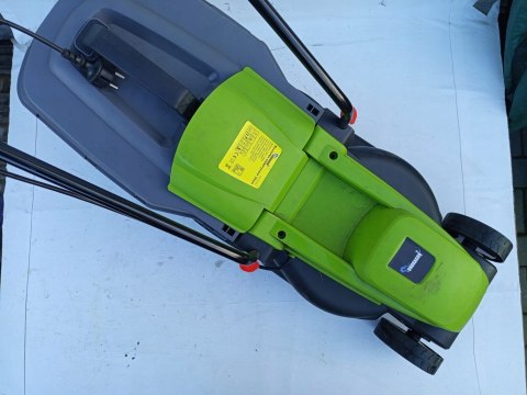 OUTLET W162 2400W KOSIARKA ELEKTRYCZNA DO TRAWY LEKKA DUŻY KOSZ 30L REGULAC