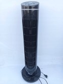 OUTLET W242 WENTYLATOR KOLUMNOWY STOJĄCY PODŁOGOWY WIATRAK CZARNY BLACK 80W