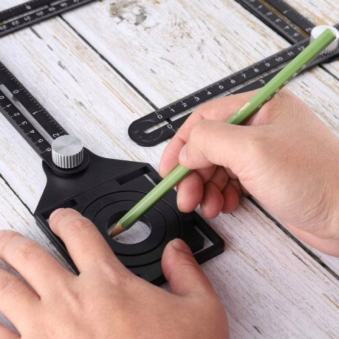 PRZYMIAR ZNACZNIK SZABLON WZORNIK OTWORÓW PŁYTEK