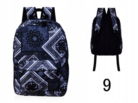 Plecak-i SZKOLNY FULL-PRINT 3D VINTAGE TORNISTER