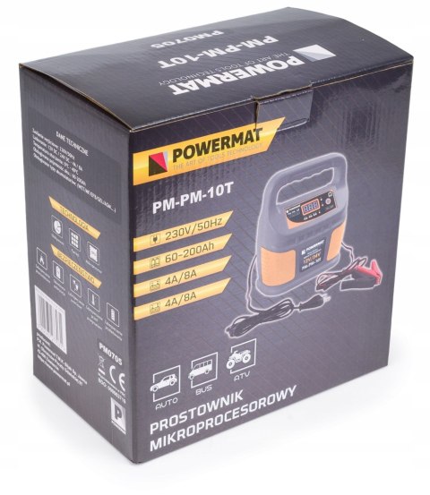 Prostownik MIKROPROCESOROWY Akumulatorowy 12V 24V