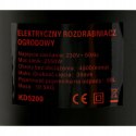 RĘBAK ROZDRABNIACZ GAŁĘZI TARCZOWY 2550W KOSZ MOC