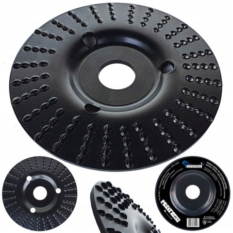 TARNIK TARCZA DO SZLIFOWANIA DREWNA 125 MM SKOŚNA