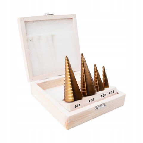 WIERTŁO WIERTŁA STOPNIOWE STOŻKOWE 4el TYTAN 4-39