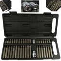 ZESTAW BITÓW KLUCZY IMBUS SPLINE TORX 40 el BITY