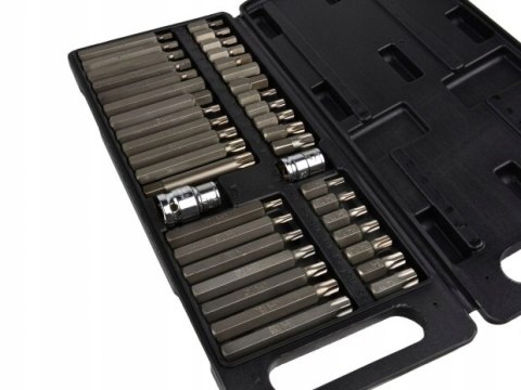 ZESTAW BITÓW KLUCZY IMBUS SPLINE TORX 40 el BITY