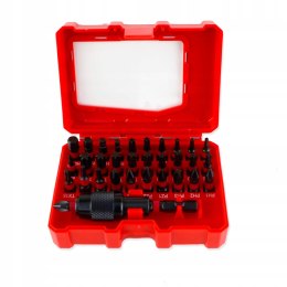 ZESTAW BITÓW UDAROWYCH SHOCKWAVE BITY GROTY 32 szt