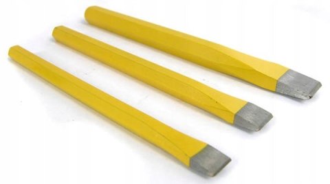 ZESTAW WYBIJAKÓW WYBIJAKI PRZECINAKI 12 SZT