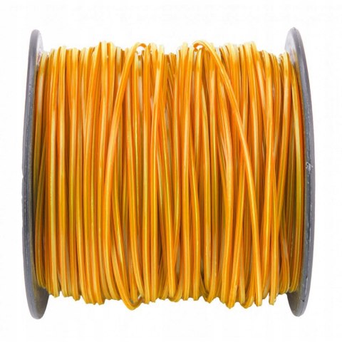 ŻYŁKA TNĄCA DO KOSY WZMACNIANA z DRUTEM 2,7x100m