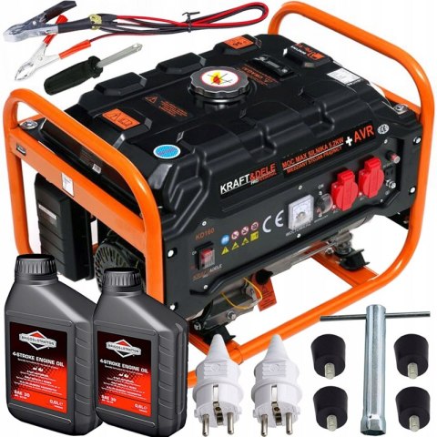 AGREGAT PRĄDOTWÓRCZY GENERATOR PRĄDU 3500W 12/230V