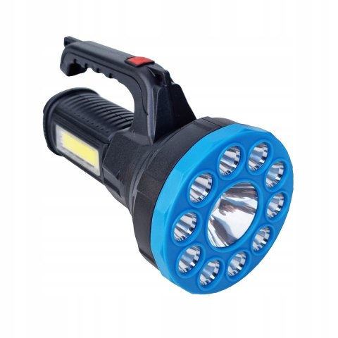 LATARKA LED MOCNA AKUMULATOROWA SZPERACZ ŁADOWALNA