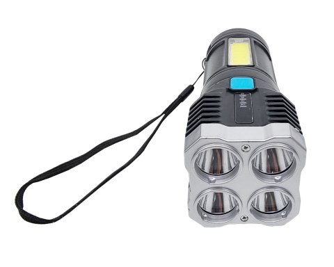 LATARKA WOJSKOWA TAKTYCZNA LED SZPERACZ AKUMULATOR