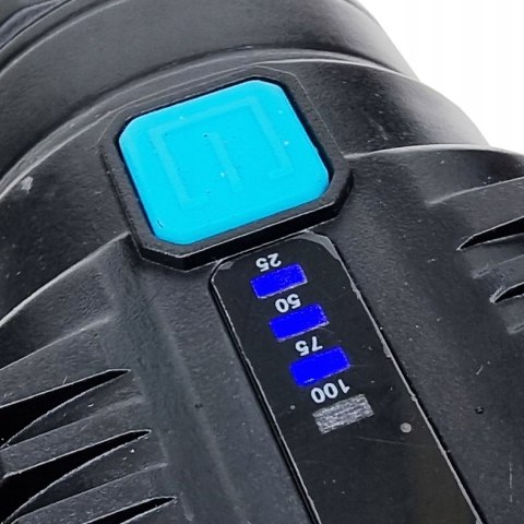 LATARKA WOJSKOWA TAKTYCZNA LED SZPERACZ AKUMULATOR