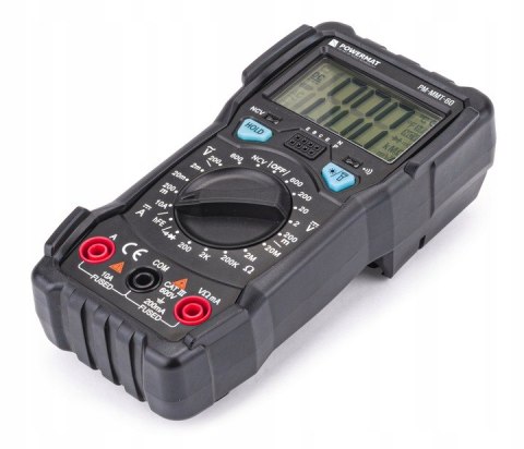 MULTIMETR CYFROWY ELEKTRYCZNY MIERNIK PRĄDU LCD