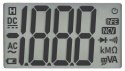 MULTIMETR CYFROWY ELEKTRYCZNY MIERNIK PRĄDU LCD