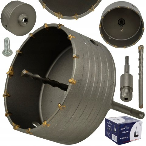 OTWORNICA KORONKA 100 mm SDS PLUS FREZ DO BETONU