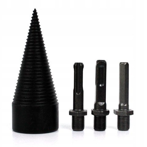 ŚWIDER ROZŁUPYWANIA DREWNA WIERTŁO STOŻKOWE 45 mm