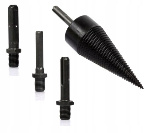 ŚWIDER ROZŁUPYWANIA DREWNA WIERTŁO STOŻKOWE 45 mm