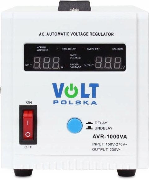 V19 STABILIZATOR NAPIĘCIA PRĄDU 1000VA REGULATOR