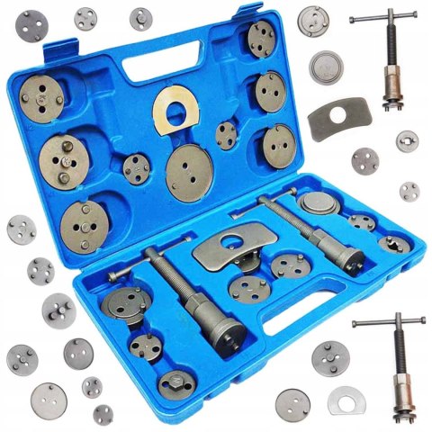 ZESTAW DO WYCISKANIA TŁOCZKÓW HAMULCOWYCH 22 EL
