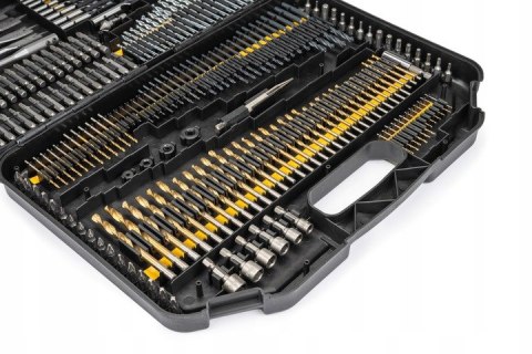 ZESTAW KOMPLET WIERTEŁ NASADEK BITÓW OTWORNIC 246E