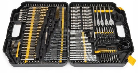 ZESTAW KOMPLET WIERTEŁ NASADEK BITÓW OTWORNIC 246E