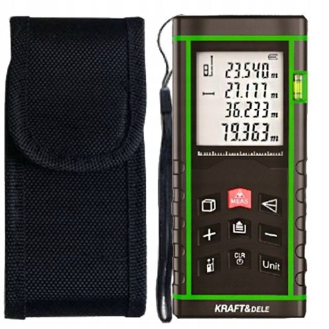 DALMIERZ LASEROWY CYFROWY MIERNIK ODLEGŁOŚCI 100m