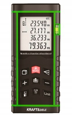 DALMIERZ LASEROWY CYFROWY MIERNIK ODLEGŁOŚCI 100m