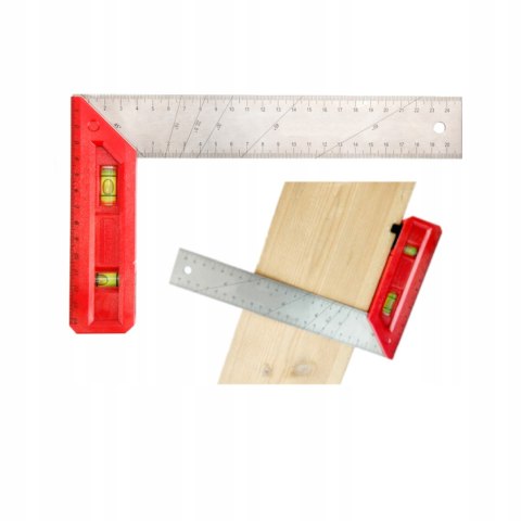 KĄTOWNIK ALUMINIOWY STOLARSKI POZIOMICA 250-603MM