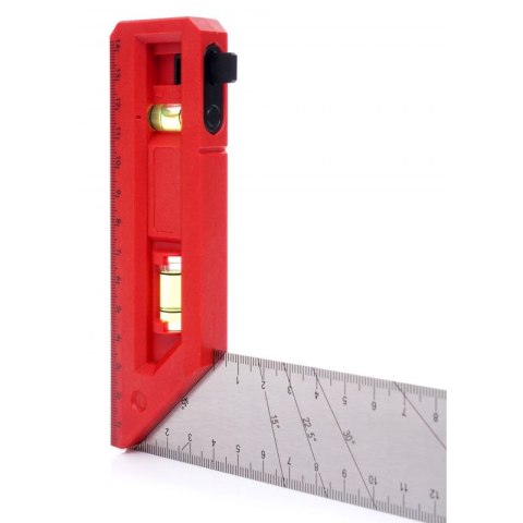 KĄTOWNIK ALUMINIOWY STOLARSKI POZIOMICA 300 MM