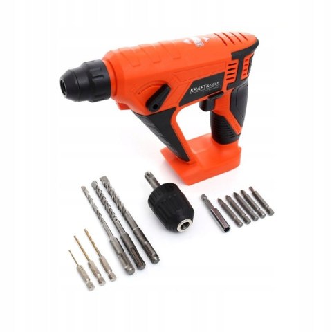 MŁOTOWIERTARKA LED AKUMULATOROWA MŁOT UDAROWY WIERTARKA SDS+ WIERTŁO MOCNA